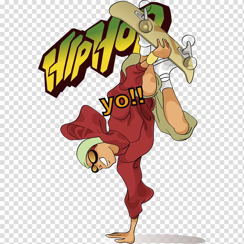 Hip hop music Street dance, Rock slide clothes transparent background PNG clipart