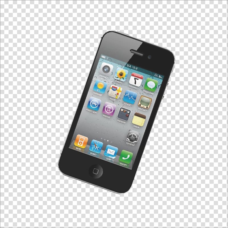 iPhone 4S Smartphone Feature phone Apple, iphone mobile phone transparent background PNG clipart