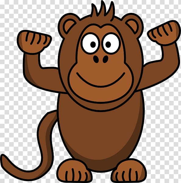 Baby Monkeys Cartoon , monkey transparent background PNG clipart