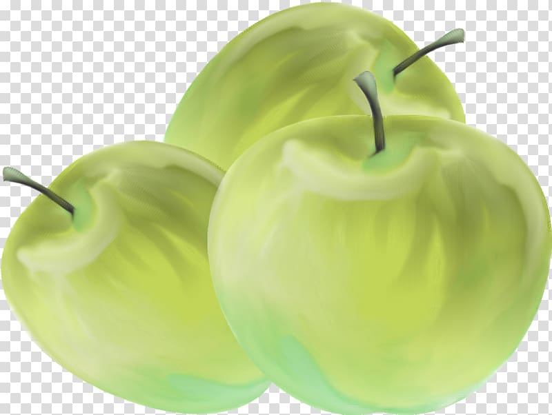 Macintosh Granny Smith Apple, Green apple transparent background PNG clipart