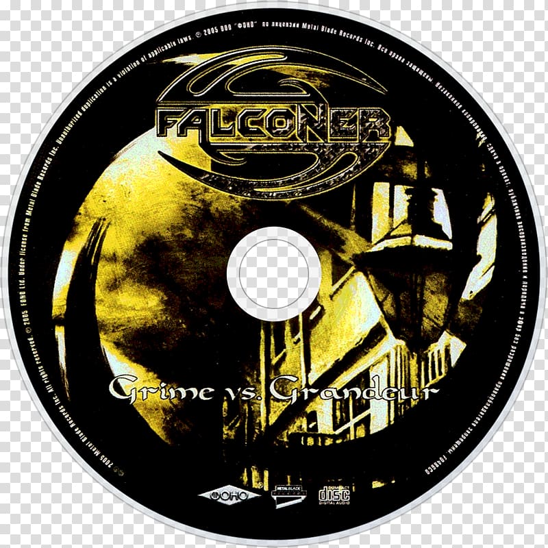 Grime vs. Grandeur Falconer Compact disc Chapters from a Vale Forlorn Music, Grime art transparent background PNG clipart
