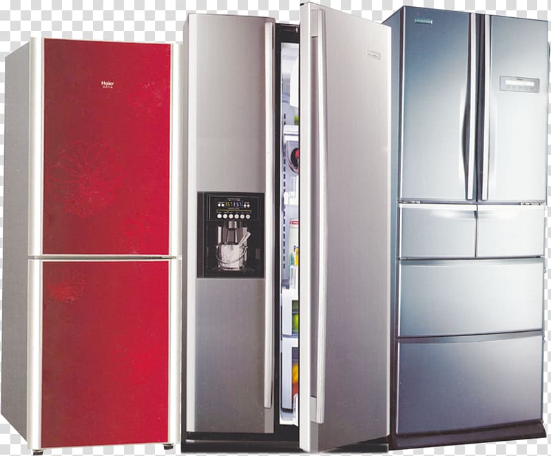 Refrigerator Home appliance Congelador, refrigerator transparent background PNG clipart