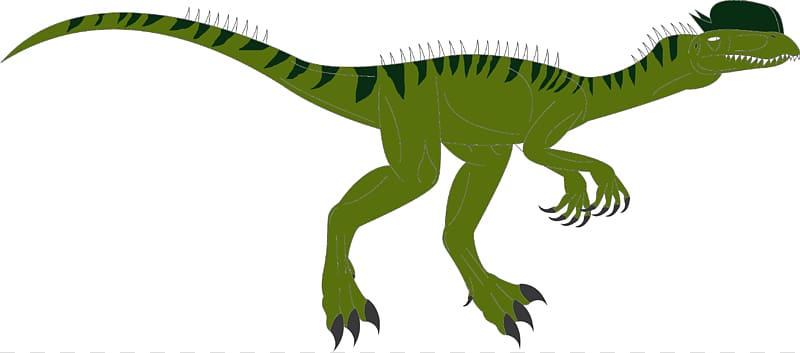 Dinosaur King Tyrannosaurus Dilophosaurus Allosaurus Velociraptor, dinosaur transparent background PNG clipart