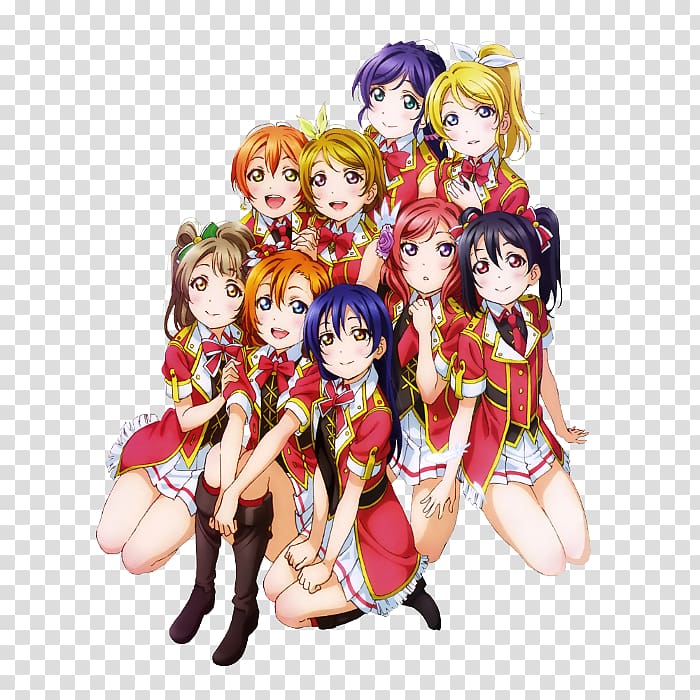 Anime SVG Love Live Muses Decal Clipart School Idol Printable 