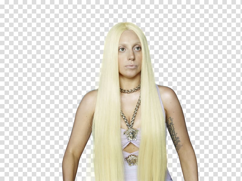 Lady Gaga The Fame Blond Artist, lady gaga transparent background PNG clipart