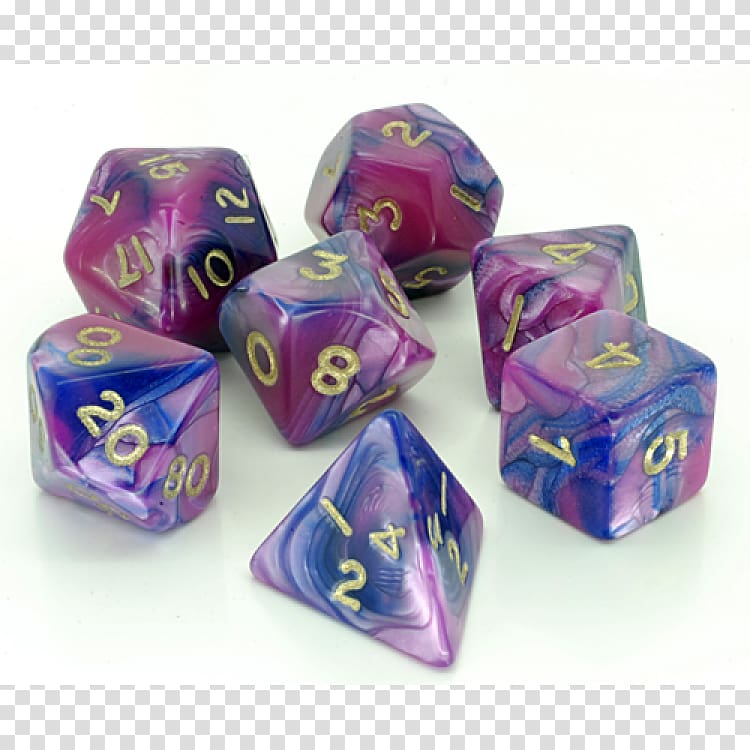 Dungeons & Dragons Set d20 System Dice Role-playing game, Dice transparent background PNG clipart