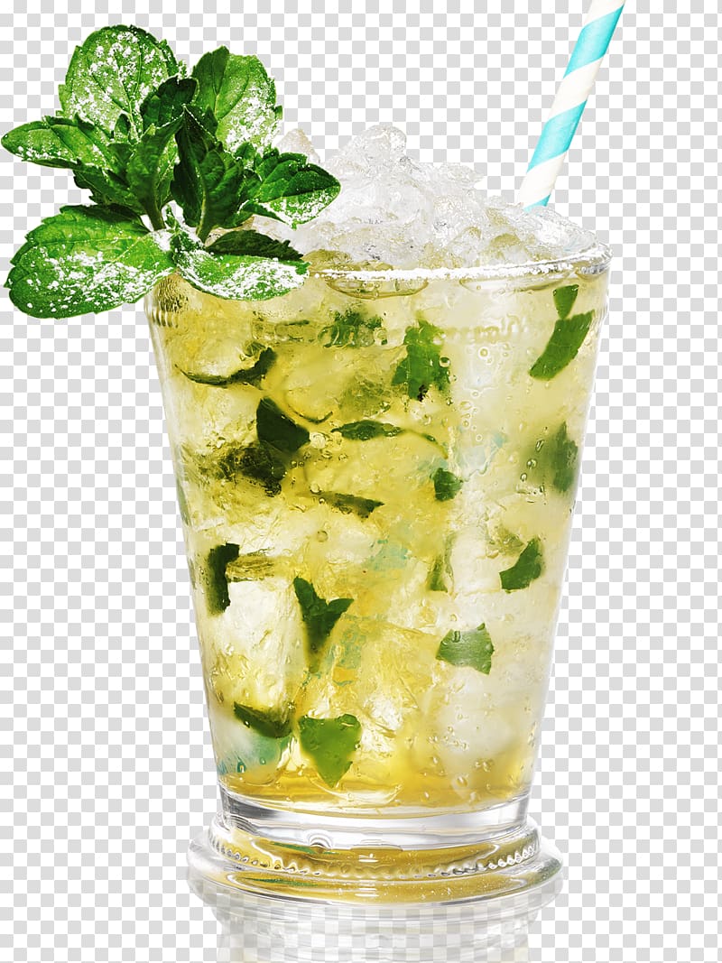 Mint julep Whiskey Cocktail Mojito Rickey, Mint transparent background PNG clipart