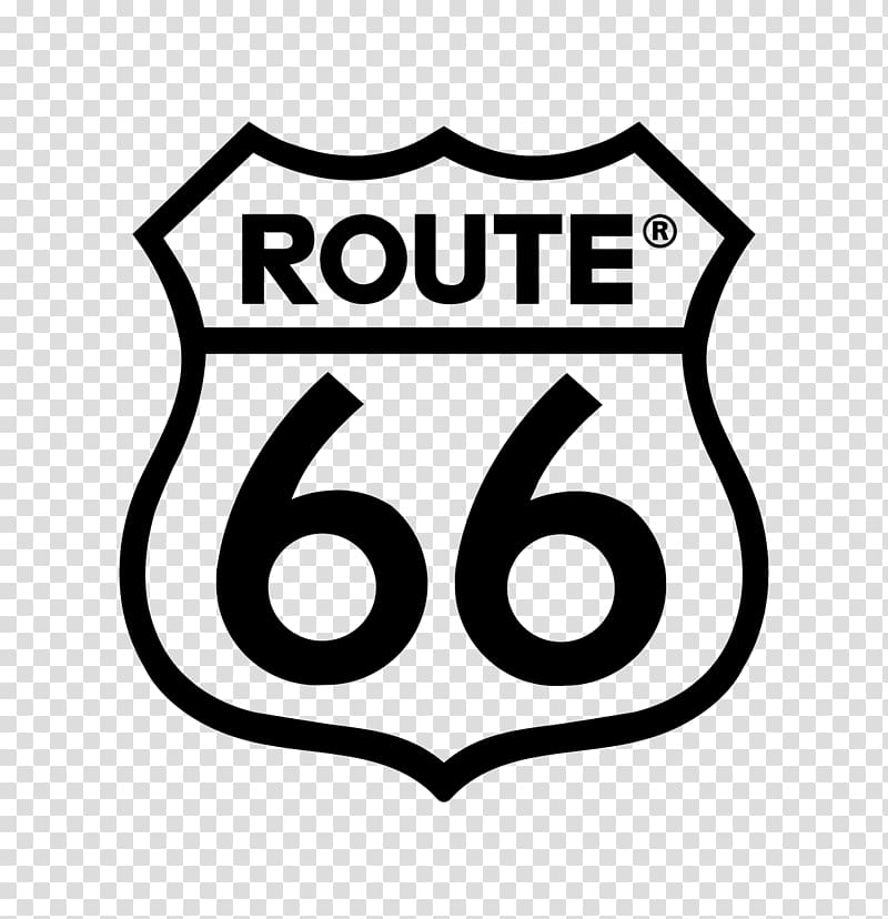 U.S. Route 66 in Illinois Route 66 Tire & Auto Highway Logo, route transparent background PNG clipart