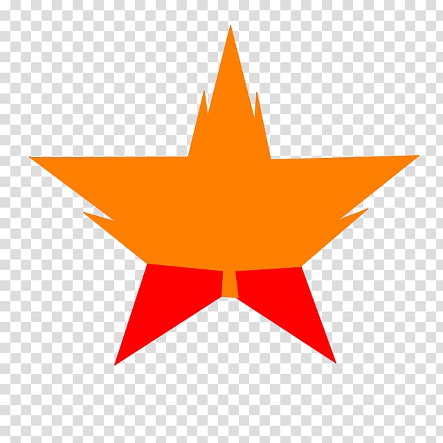 Communism Red star Communist symbolism Communist party Communist League, red star transparent background PNG clipart