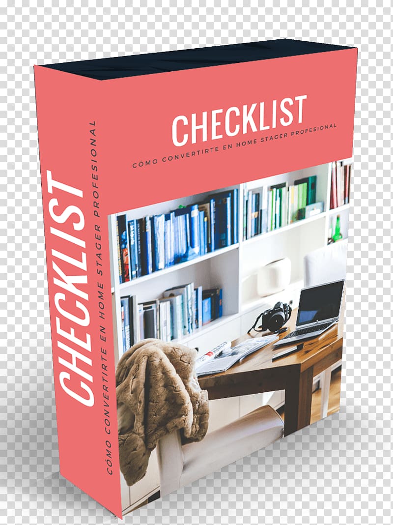 Home staging Shelf, checklist transparent background PNG clipart