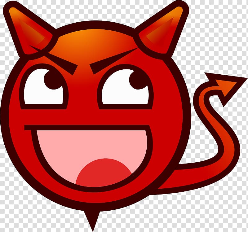Demon Devil , Devil Face transparent background PNG clipart