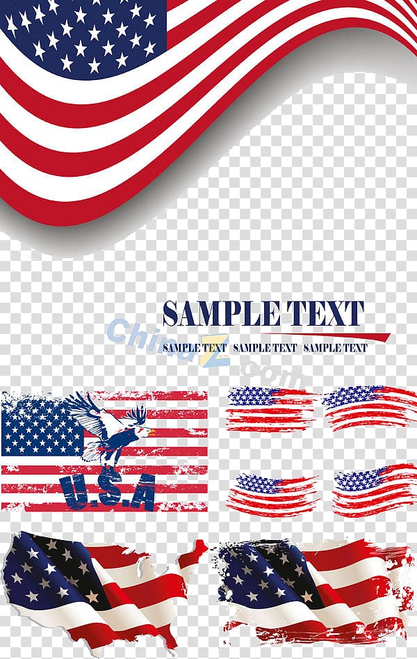 american flag material transparent background PNG clipart
