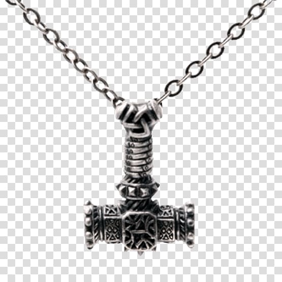 Thor Charms & Pendants Necklace Odin Mjölnir, Thor transparent background PNG clipart