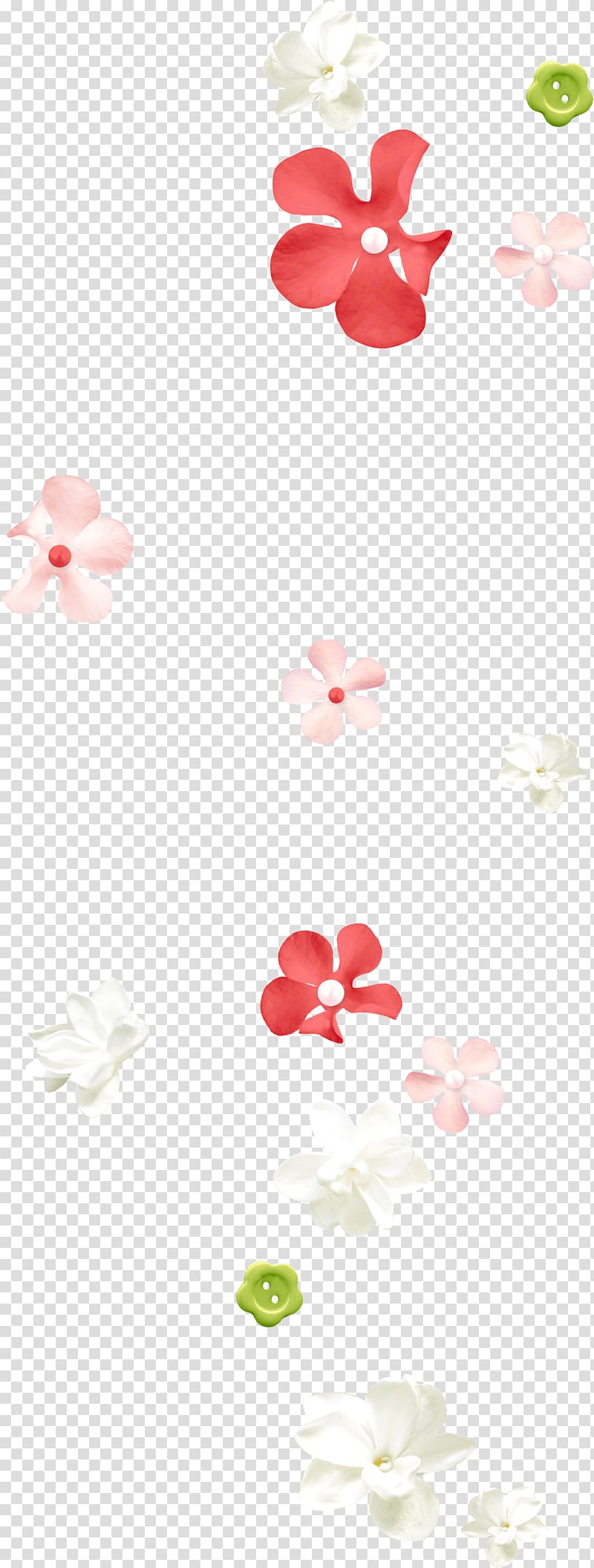 Flower Petal Placer deposit, romantic transparent background PNG clipart