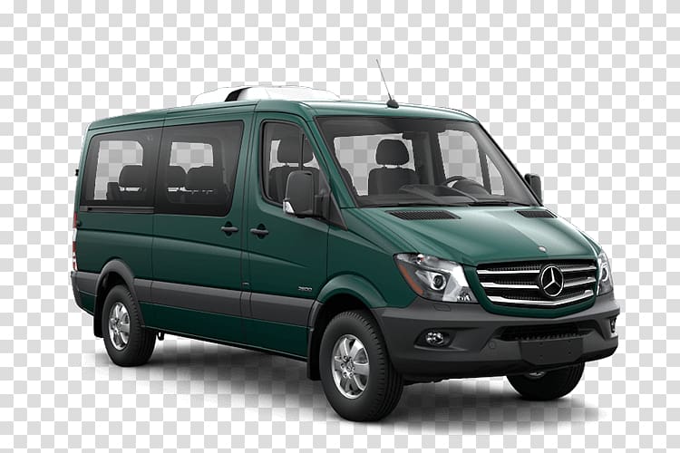 2018 Mercedes-Benz Sprinter Van Car, silver passenger plane transparent background PNG clipart