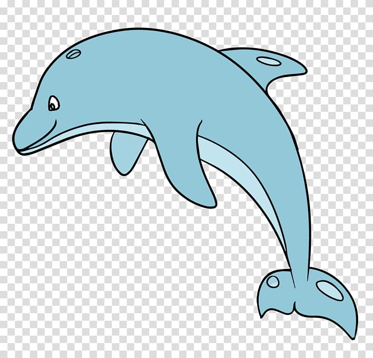 Bottlenose dolphin Cartoon , 90s Dolphin transparent background PNG clipart