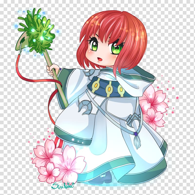 Chibi Drawing The Ancient Magus\' Bride Art Anime, Chibi transparent background PNG clipart