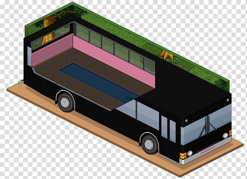 Habbo Bus Online chat Anonymous , bus transparent background PNG clipart