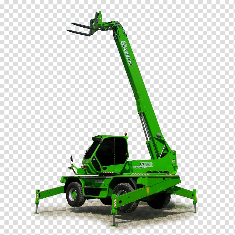 Telescopic handler Merlo Forklift Manitou UK Crane, crane transparent background PNG clipart