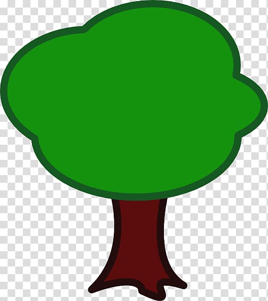 Tree Cartoon Evergreen , Animated Family transparent background PNG clipart