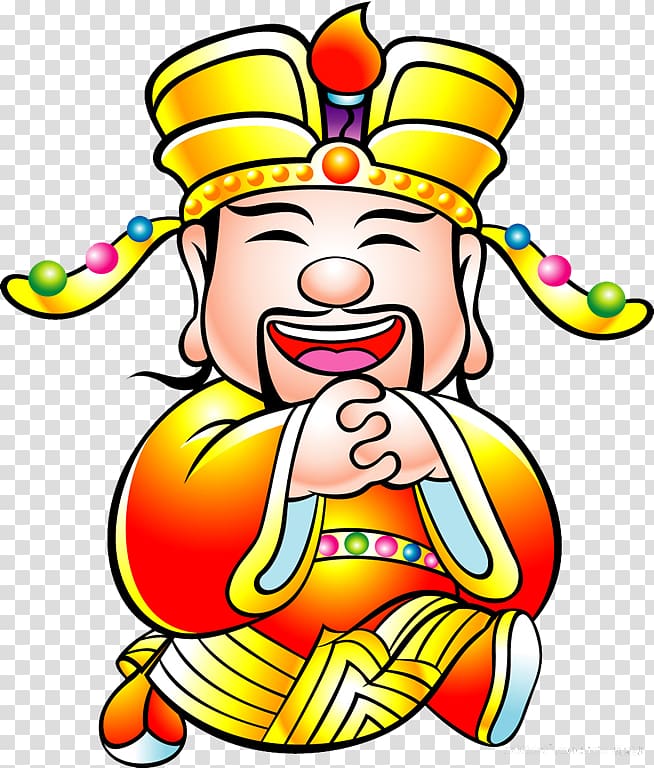 Emperor of China Caishen , China transparent background PNG clipart