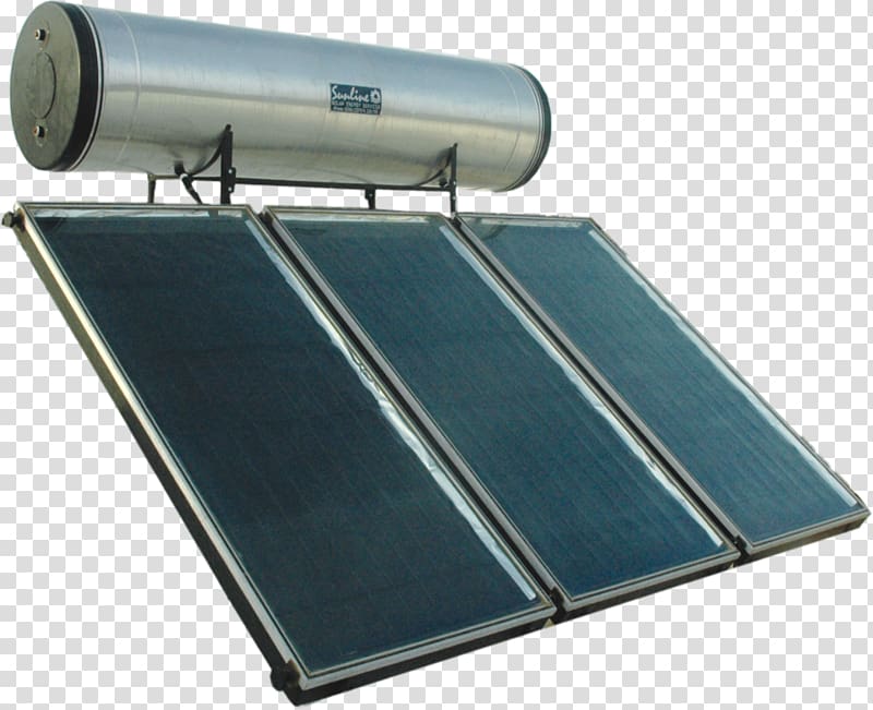 Solar water heating Solar energy Solar power Storage water heater, V Guard Solar Water Heater transparent background PNG clipart