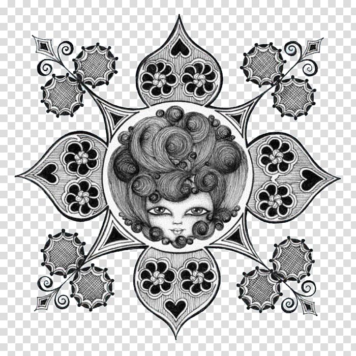 Black and white Art Illustration, Simple black and white queen illustrator transparent background PNG clipart