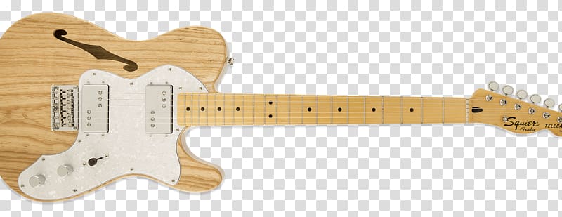 Squier Fender Telecaster Thinline Electric guitar Musical Instruments, guitar transparent background PNG clipart