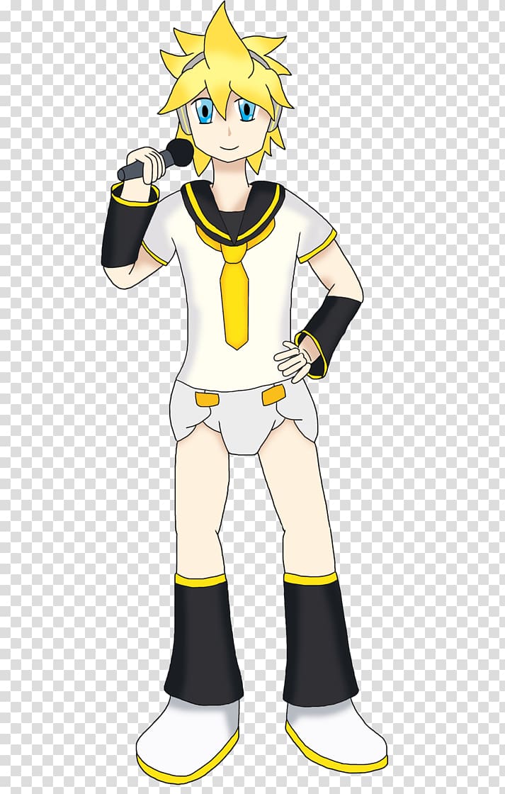 Kagamine Rin/Len Diapering Vocaloid Art, transparent background PNG clipart