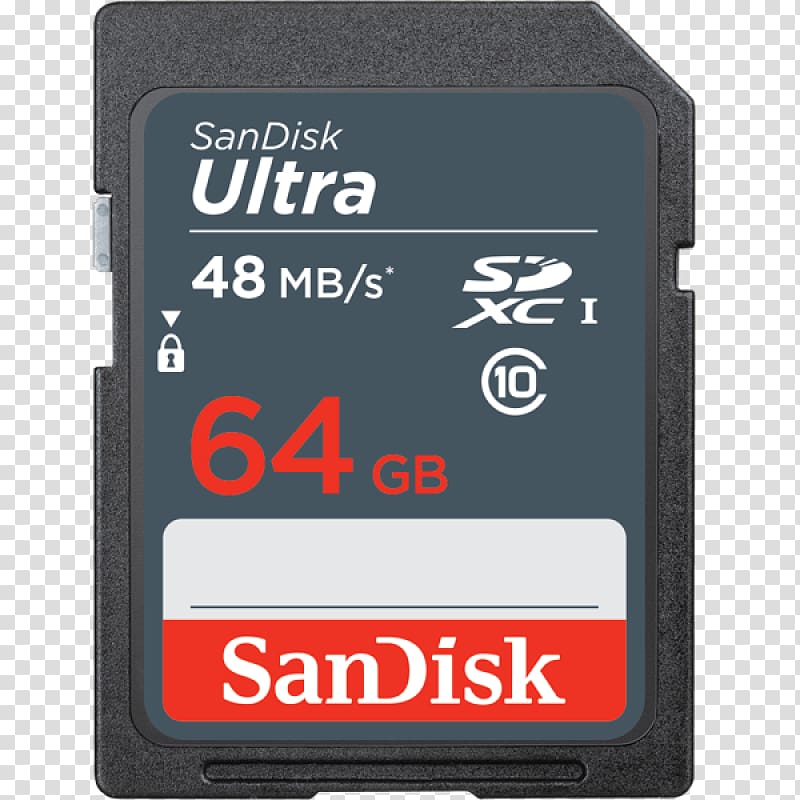Flash Memory Cards Secure Digital SDHC Computer data storage SDXC, Camera transparent background PNG clipart