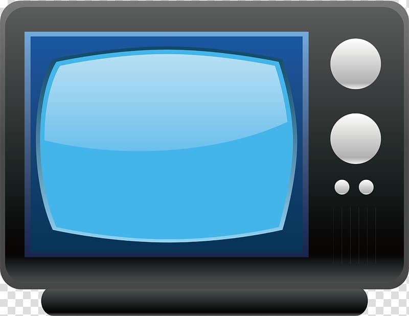 Television set Icon, TV element transparent background PNG clipart