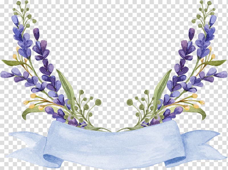 Lavender Paper Flower Purple, lavender, purple petaled flowers frame close-up transparent background PNG clipart