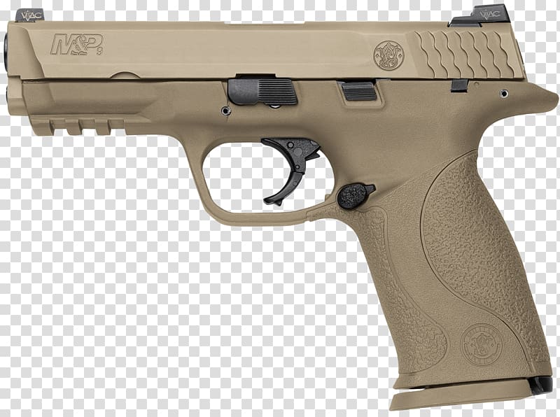 Smith & Wesson M&P Pistol 9×19mm Parabellum Firearm, sw revolvers transparent background PNG clipart