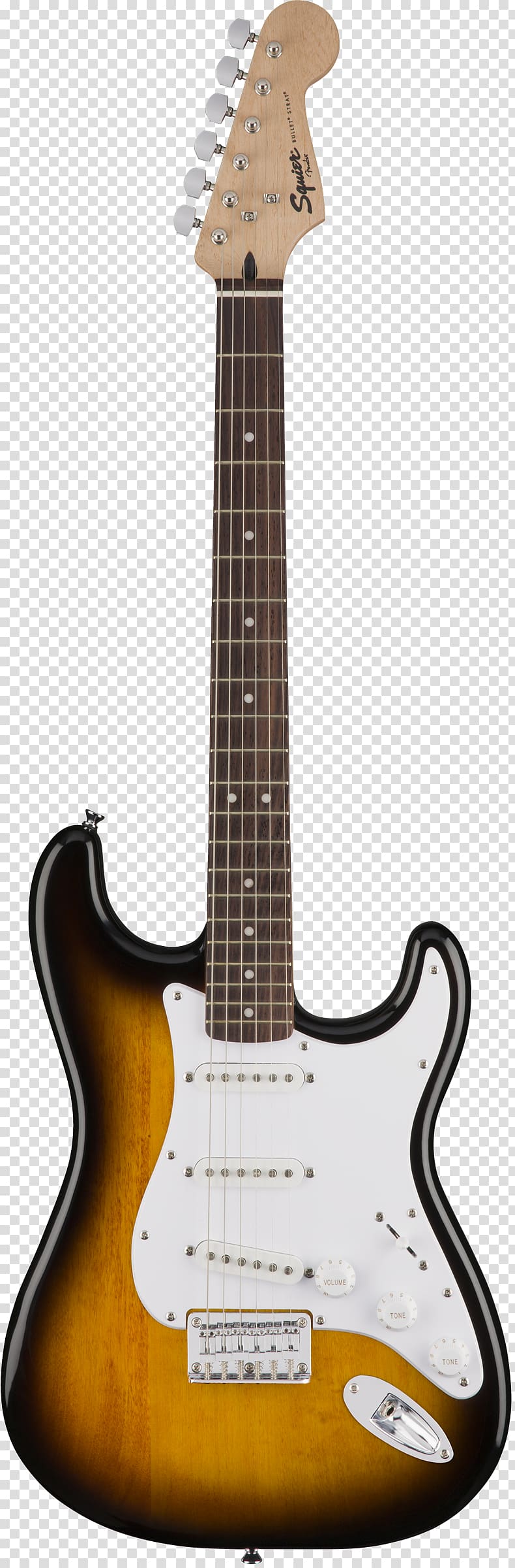 Fender Stratocaster Fender Telecaster Fender Bullet The STRAT Fender Musical Instruments Corporation, sunburst transparent background PNG clipart