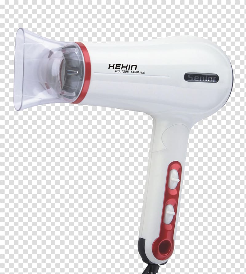 Hair dryer Hair conditioner Beauty Parlour Hair care, High-power hair dryer modeling tools transparent background PNG clipart