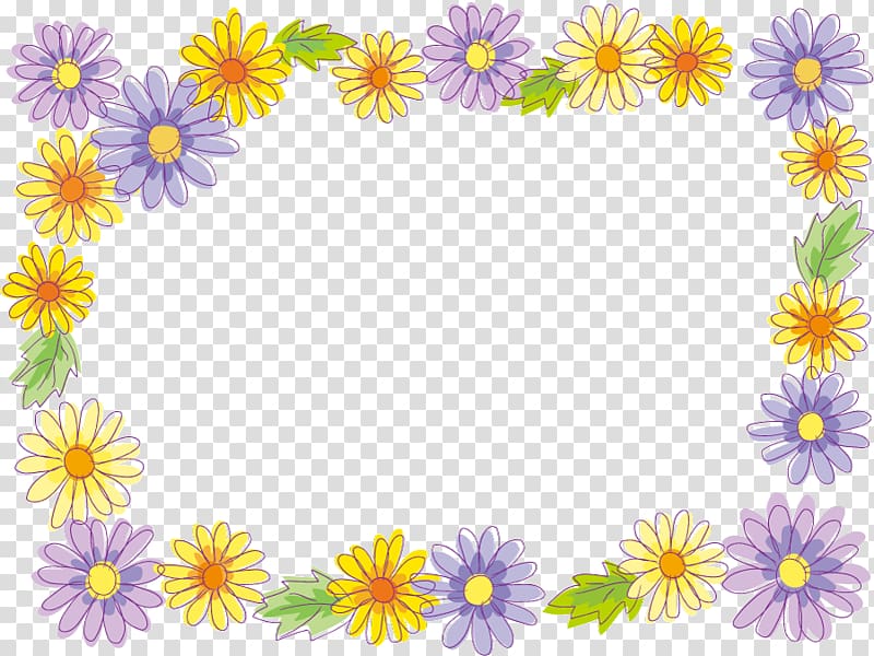 Flower Illustration, Colored floral background transparent background PNG clipart