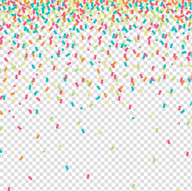 Confetti Desktop , Confetti transparent background PNG clipart