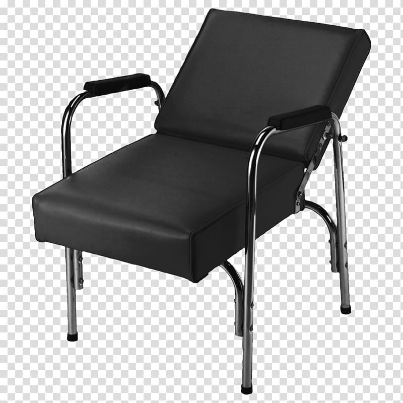 Beauty Parlour Barber chair Recliner, chair transparent background PNG clipart