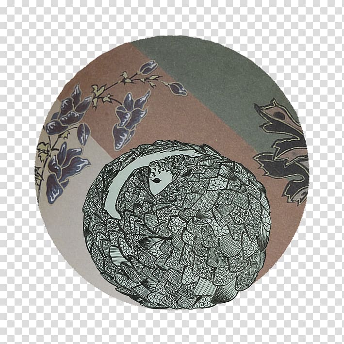 Sphere, pangolin transparent background PNG clipart