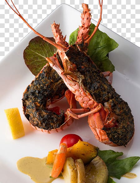 Seafood Lobster European cuisine Ingredient, Gourmet Lobster transparent background PNG clipart