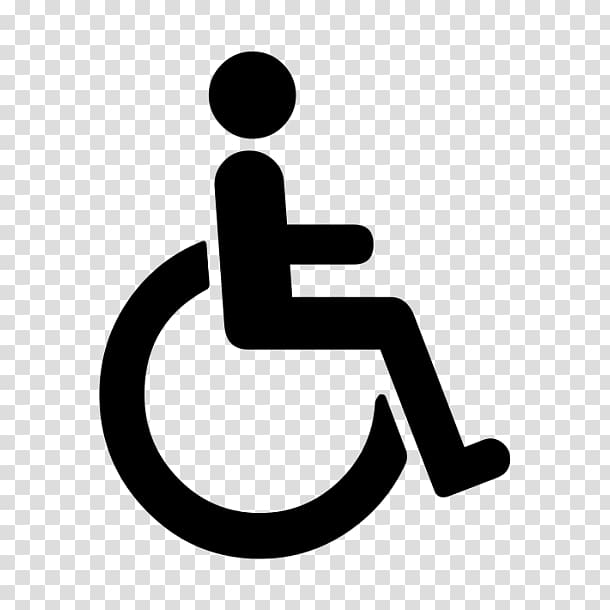Disability Wheelchair Shopping Cartoon Transparent Background