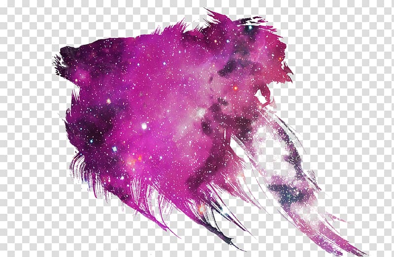 Background Galaxy Paint Splash