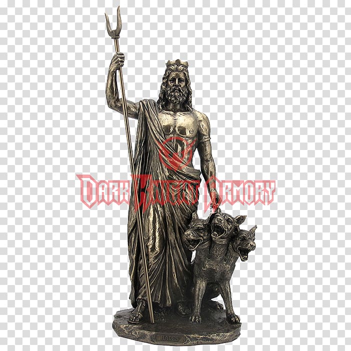 Hades Poseidon Greek mythology Greek underworld Statue, God transparent background PNG clipart