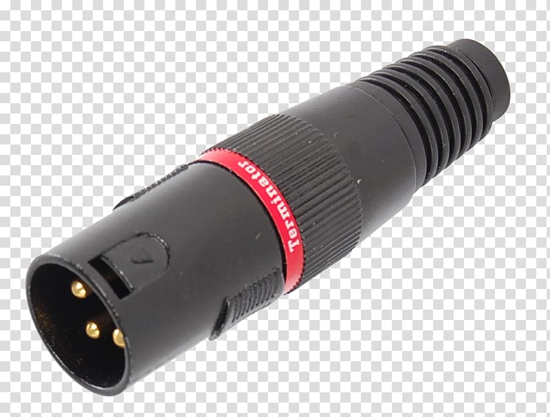 XLR connector Phone connector DMX512 The Terminator Speakon connector, Terminator 3 The Redemption transparent background PNG clipart