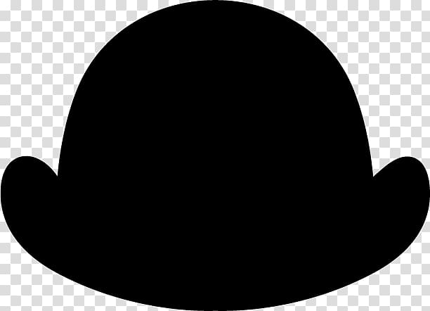 Bowler hat transparent background PNG clipart