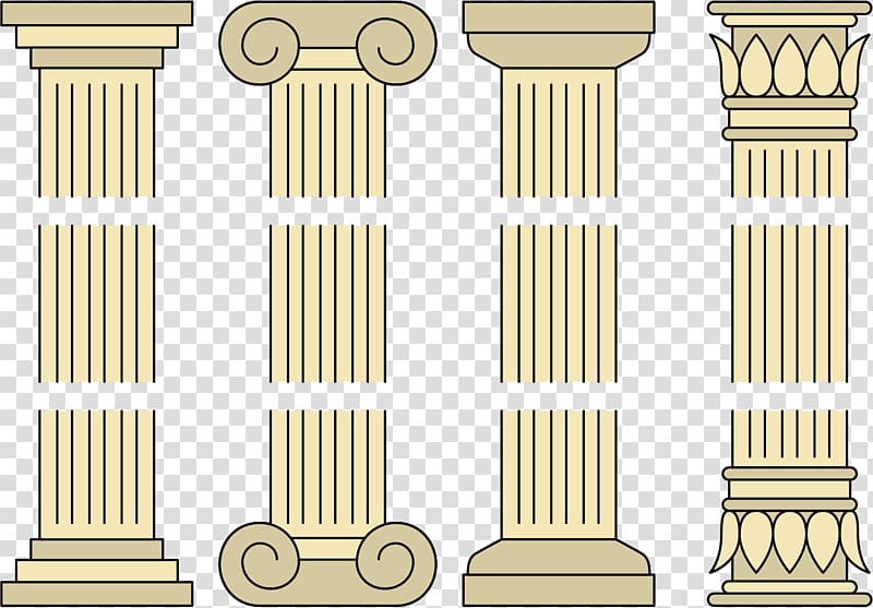 Column Wall, Grey column transparent background PNG clipart