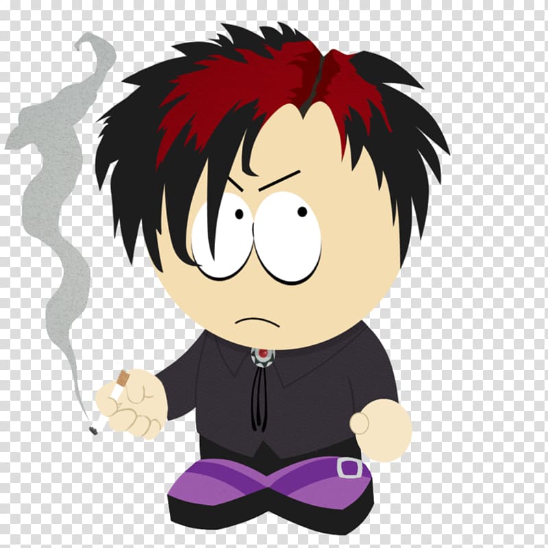 Goth Kids 3: Dawn of the Posers Kyle Broflovski Eric Cartman Stan Marsh Kenny McCormick, others transparent background PNG clipart