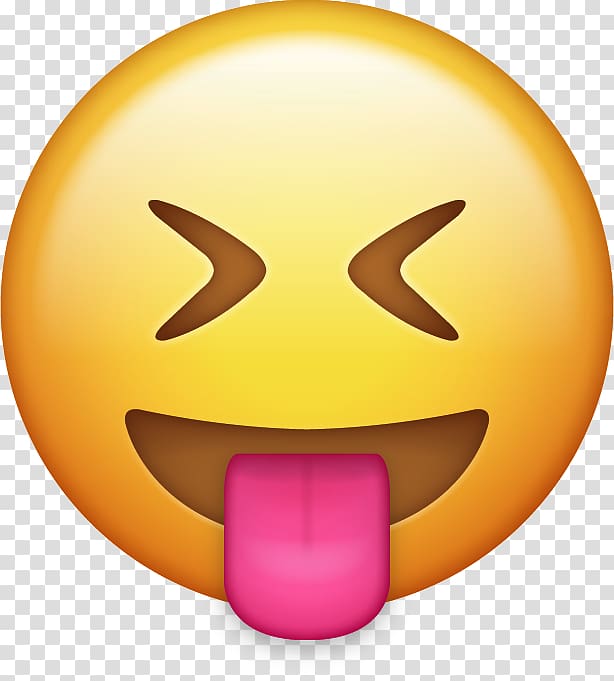 Emoji Smiley Emoticon Tongue Wink, Emoji transparent background PNG clipart