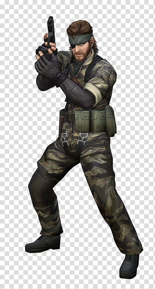 Project M Super Smash Bros. Brawl Solid Snake Super Smash Bros. for Nintendo 3DS and Wii U Metal Gear Solid 3: Snake Eater, snakes transparent background PNG clipart