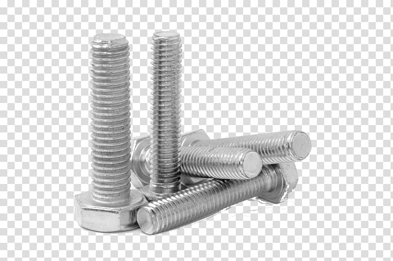 Fastener Screw Bolt Nut Hastelloy, screw transparent background PNG clipart